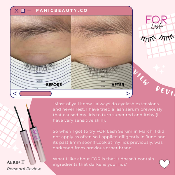 FOR LASH SERUM